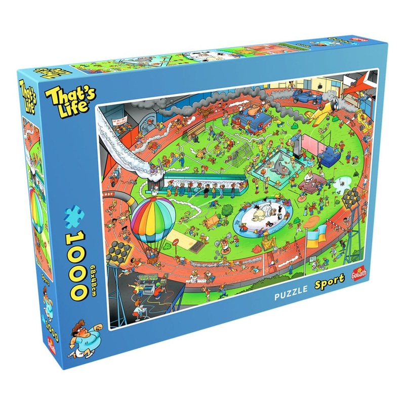 Thats Life Bix Box Puzzle TV Sports (1000 pieces)