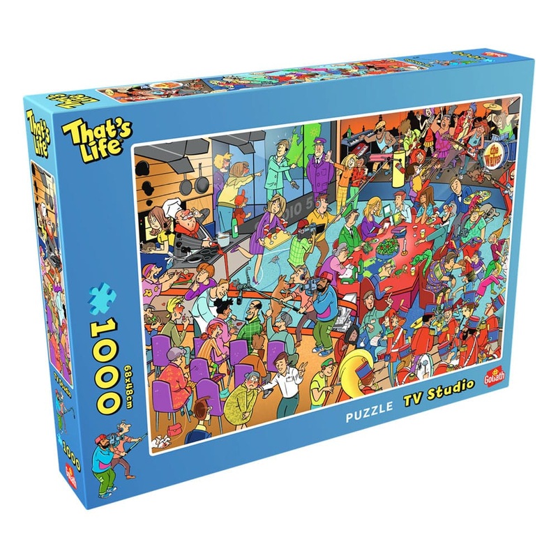 Thats Life Bix Box Puzzle TV Studio (1000 pieces)