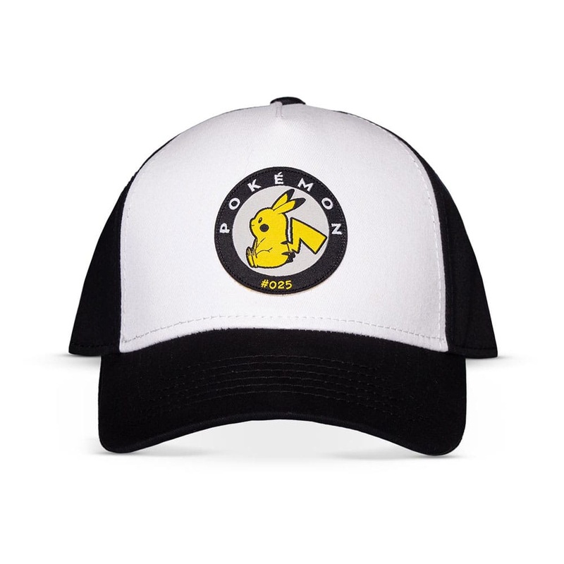 Pokmon Baseball Cap Pikachu Black & White