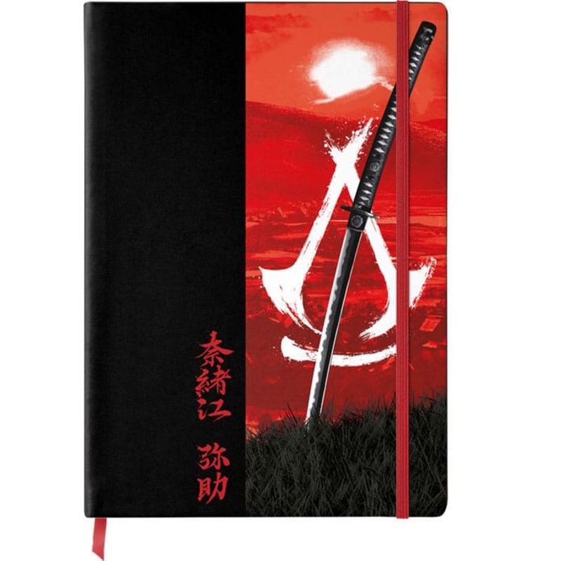 Assassins Creed Shadows Notebook A5 Katana Sun