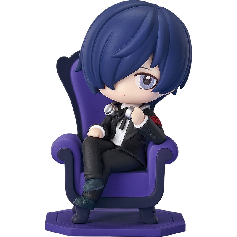Persona 3 Portable PVC Statue Qset P3P Protagonist 8 cm (re-run)