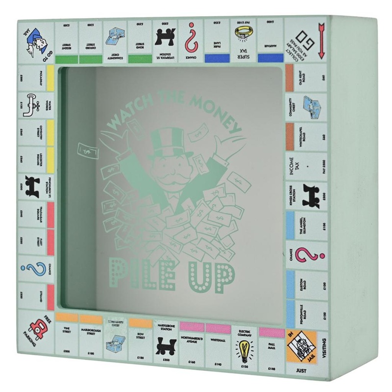 MONOPOLY - Plateau de Jeu - Bote Tirelire