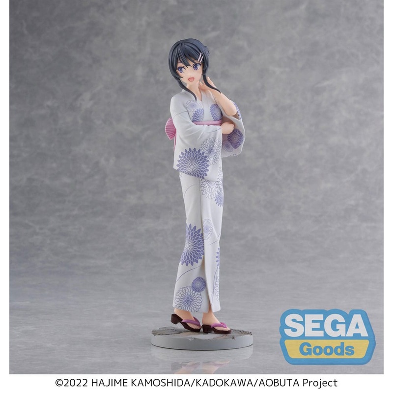 Rascal Does Not Dream of Bunny Girl Senpai Luminasta PVC Statue Mai Sakurajima Yukata 22 cm