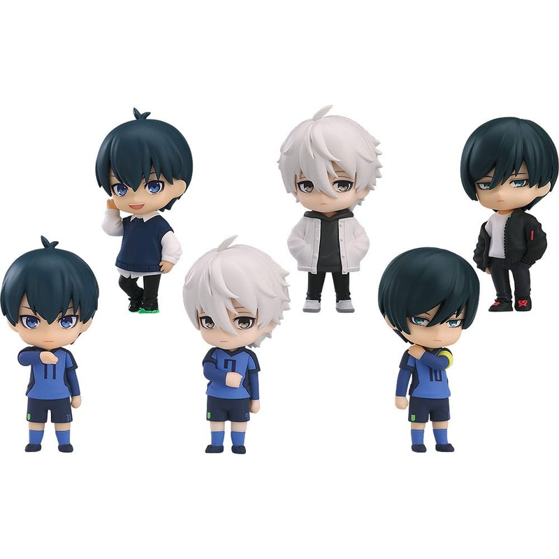 Blue Lock Nendoroid Action Figure Surprise 7 cm Assortment (6)