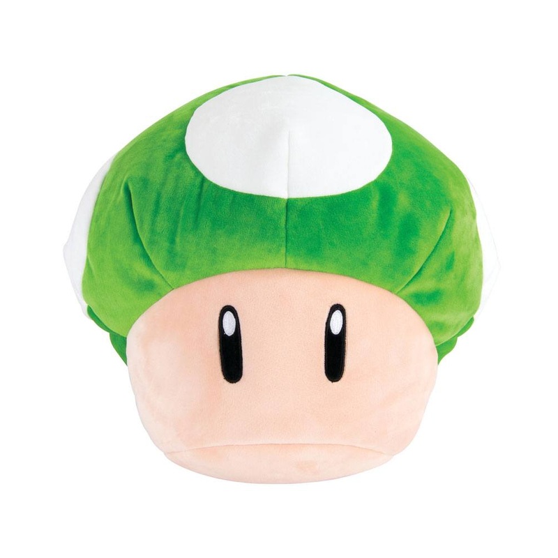 Mario Kart Mocchi-Mocchi Plush Figure 1-Up Mushroom 36 cm