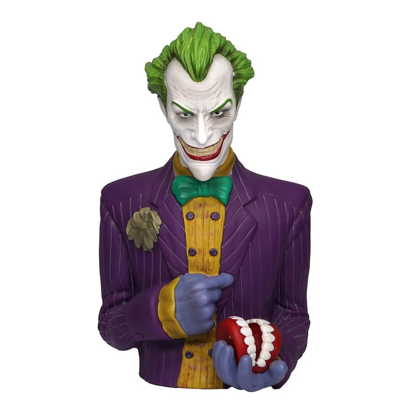 BATMAN ARKHAM ASYLUM - Joker - Tirelire 20cm