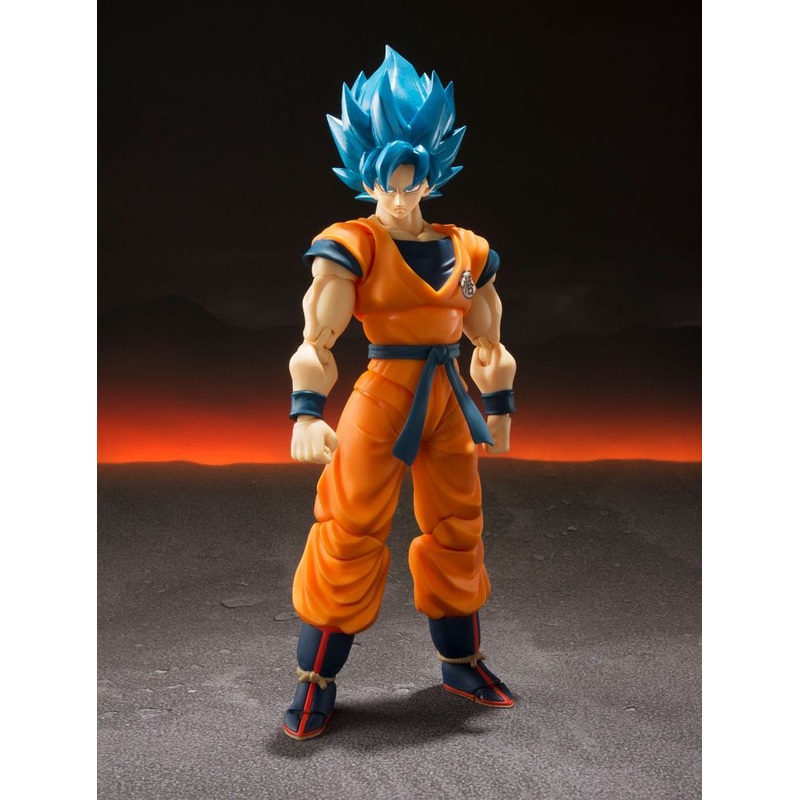Dragon Ball Super Broly S.H. Figuarts Action Figure Super Saiyan God Super Saiyan Goku Super 14 cm