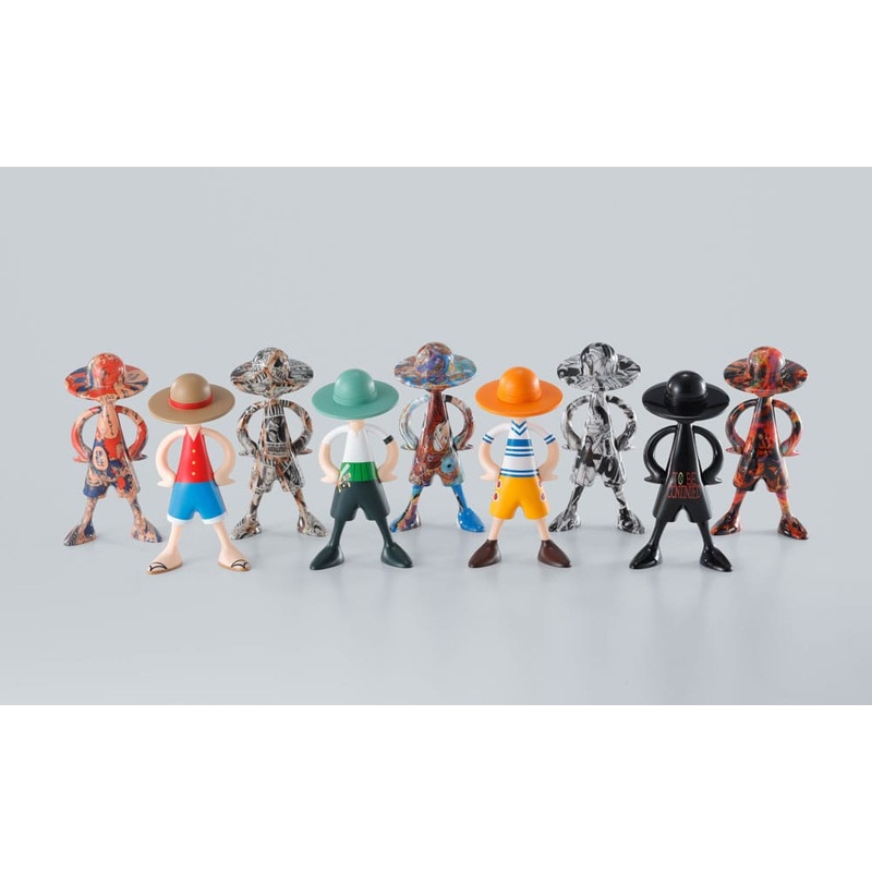 One Piece Luffys Mini Figures Archive of Adventure 9 cm Assortment (10)