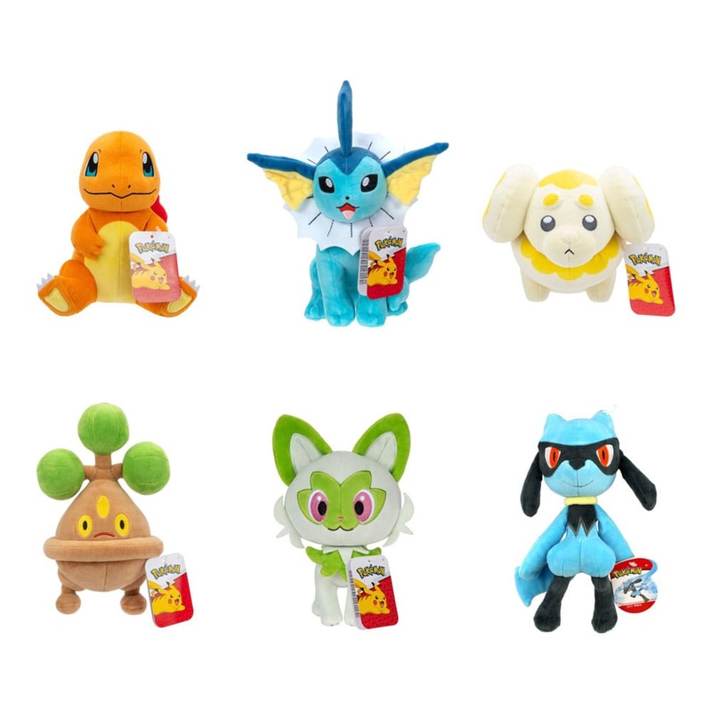 Pokmon Plush Figures Series 2 20 cm Assortment (6)