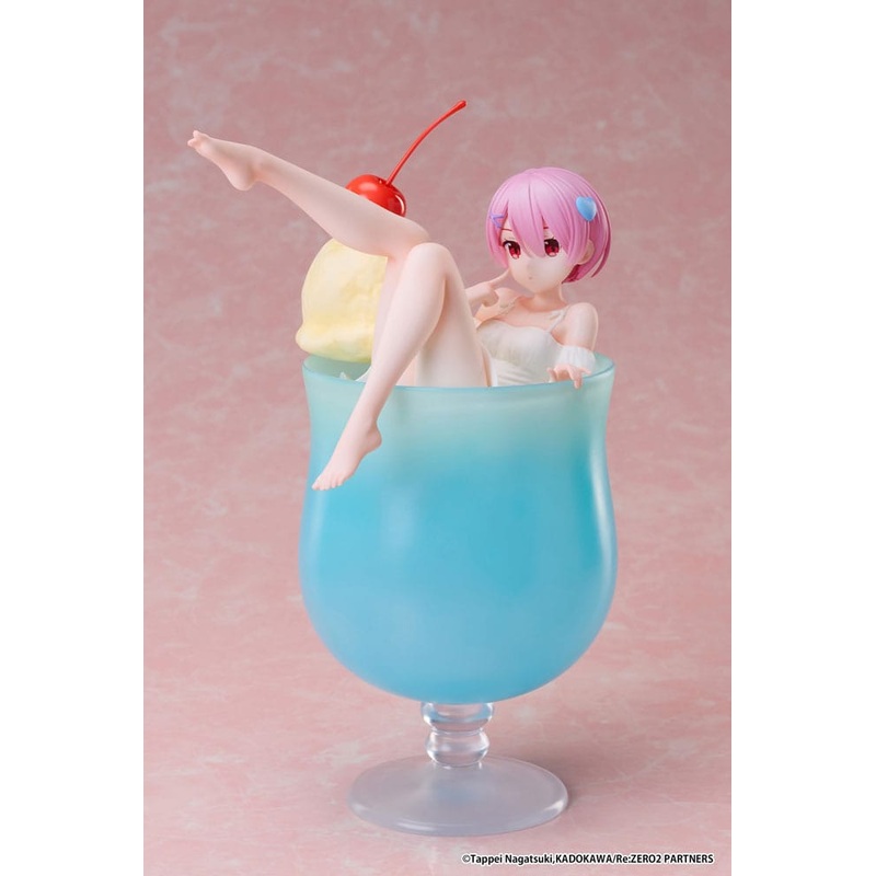 Re:Zero Starting Life in another World PVC Statue 1/7 Ram Cream Soda Ver. 21 cm